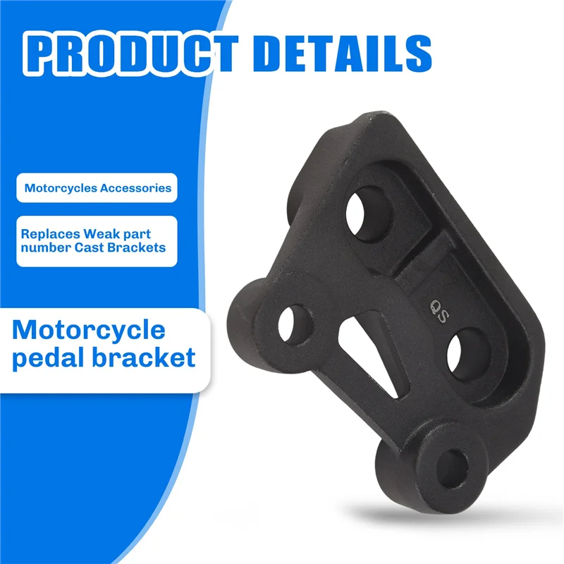 AB16-Motocicletas apoyapiés soporte apoyapiés soporte para TALARIA STING X3 apoyapiés ajustables soporte derecho