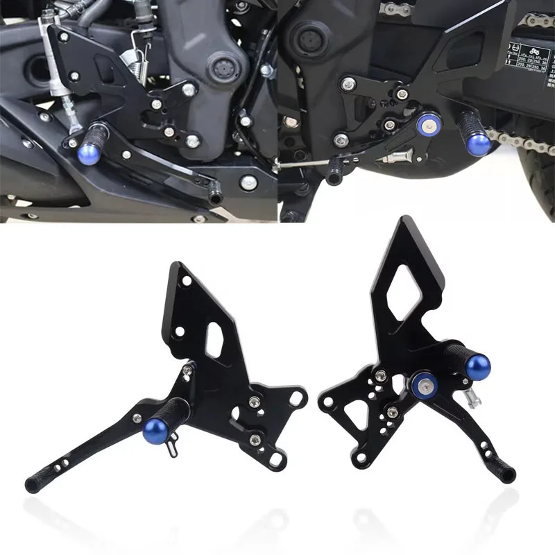 

Motorcycle CNC Adjustable Rear Set Rearsets Footrest Foot Rest Fit For YZF-R3 YZF-R25 YZF R3 R25 YZFR3 MT-03 MT-25 MT03 MT25