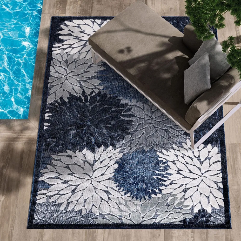 

Outdoor Rug, Easy-Cleaning Non-Shedding, Washable Outside Carpet, Outdoor Rug