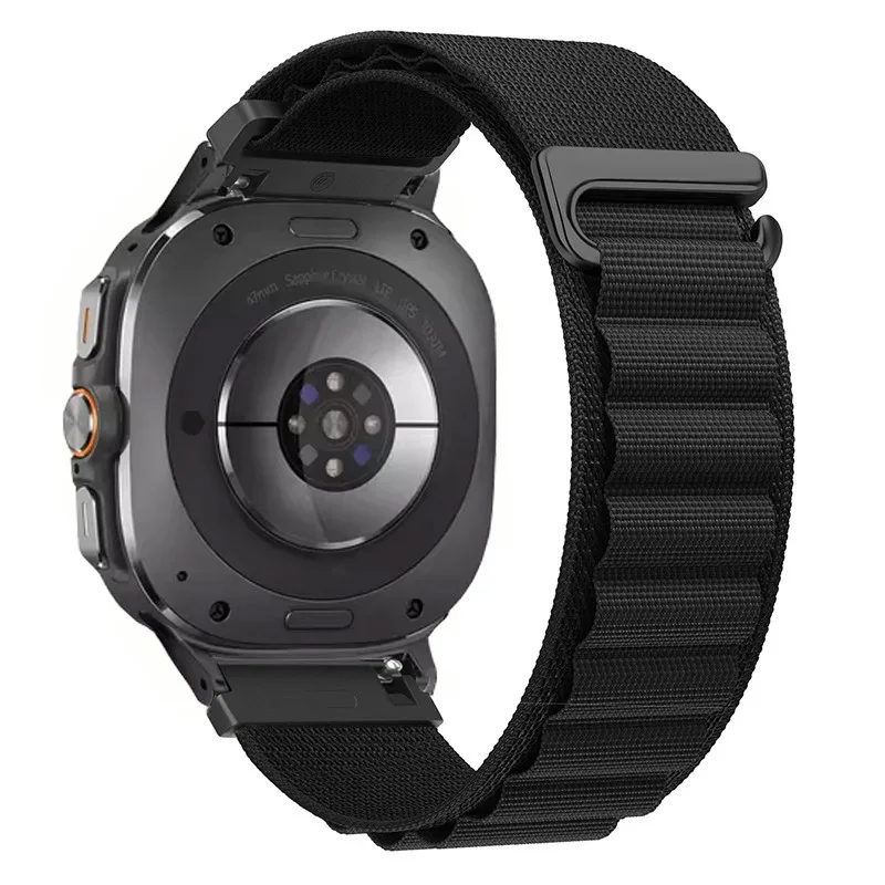 สายรัด ALPINE Watch สำหรับ Samsung Galaxy Watch, สายรัดข้อมือไนลอนระบายอากาศได้ดี47มม. อุปกรณ์เสริมสายนาฬิกาอัลตร้าสำหรับ Galaxy Watch