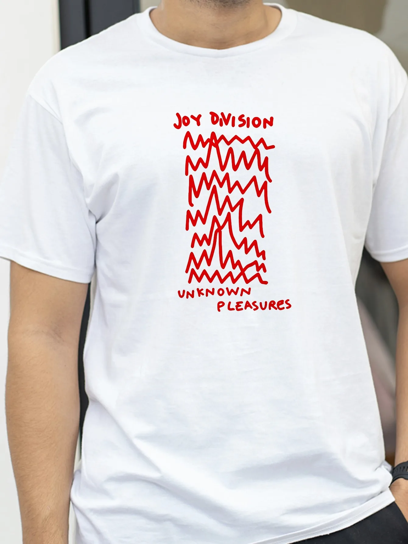 Unknown Pleasures By Joy Division 1979 t-shirt Men Women short sleeve tshirts summer Unisex Streetwear lothing tees
