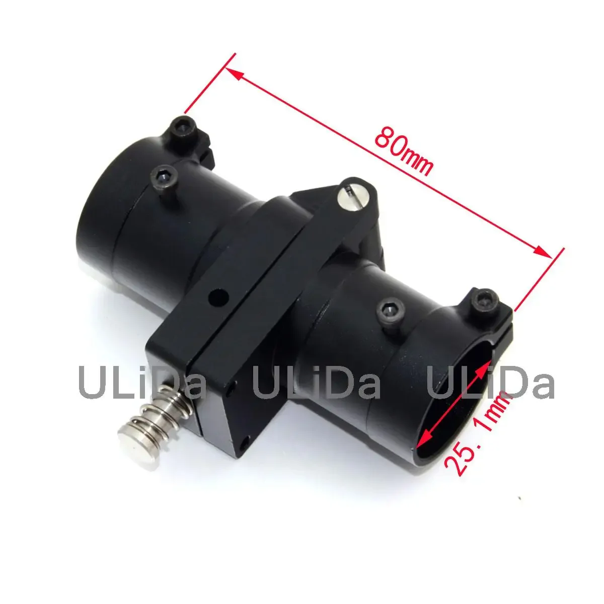 

25mm CNC Horizontal Folding Arm Tube Joint Union Joint Pipe Connection for DIY RC Quadcopter Multicopter UAV