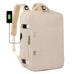 Large Capacity Expansion Travel Backpack 2024 New Nylon Fabric Waterproof Backpack Multifunctional Commuting Computer Bag
