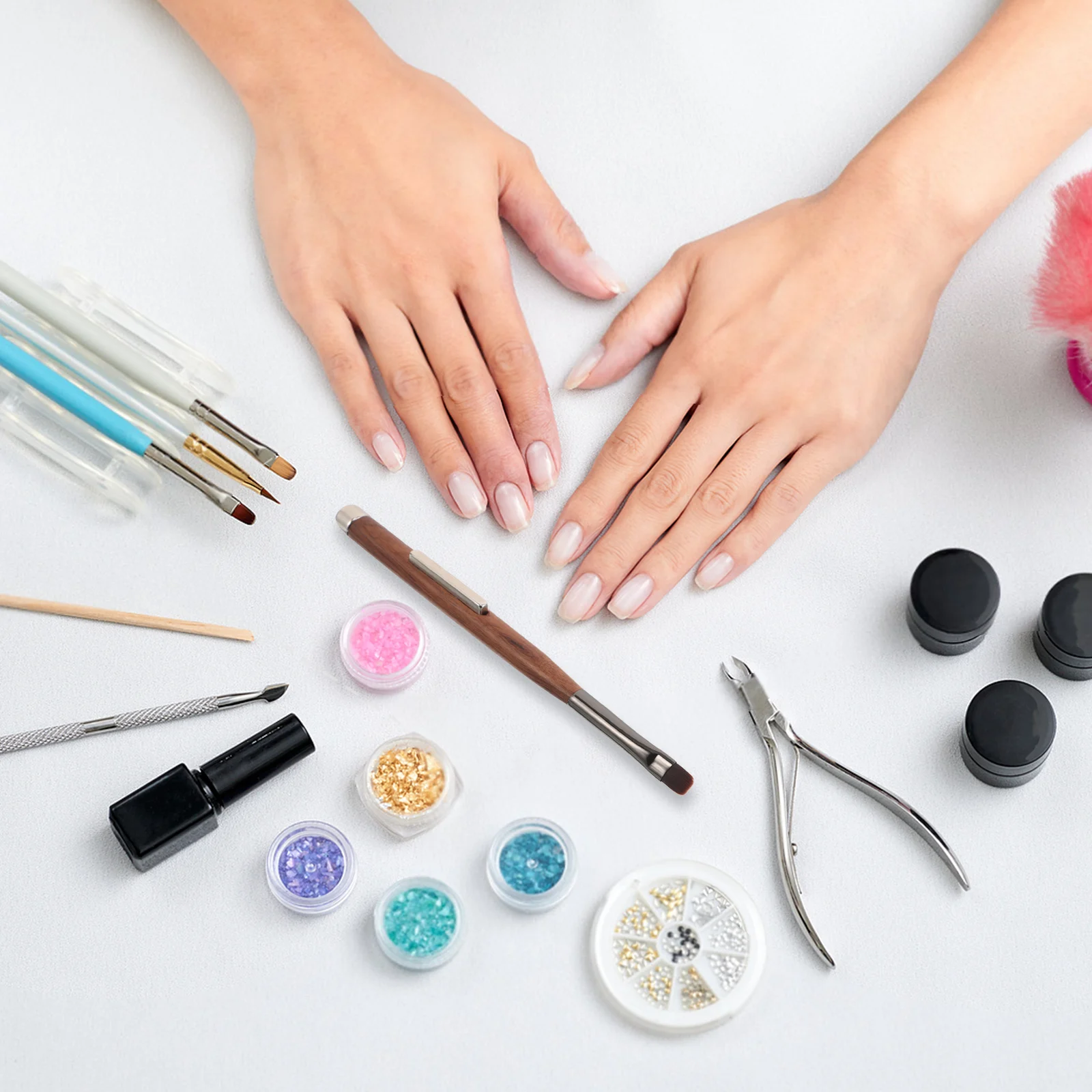 

Ultra-Thin Cat Eye Magnet Pen For Gel Polish Double Head Fine Line Salon Quality Manicure Tool No Brush Marks Nail Art