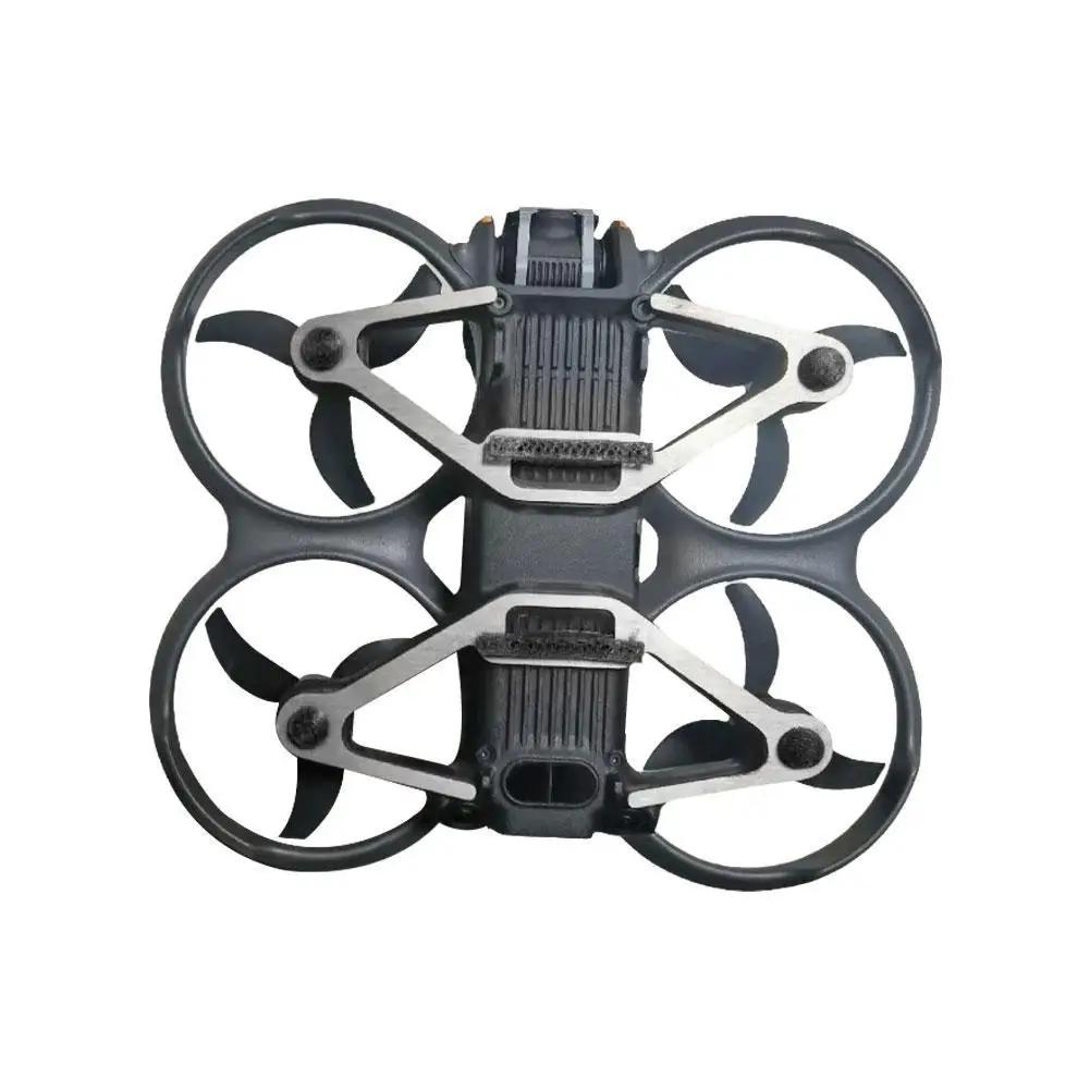 Armadura do chassi para DJI AvATA2, Buffer CT4, liga de titânio, evitar queda, motor de quebra, eficiente para impactar e proteger o braço, I2A6