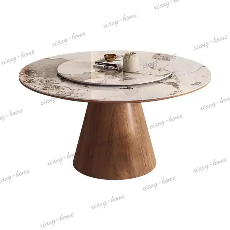 Round Modern Restaurant Tables Design Kitchen Lounges Conference Dining Table Console Island Muebles Para Hogar Furniture Home