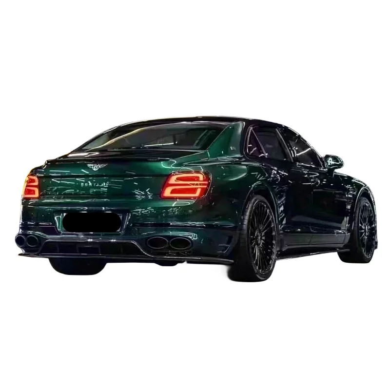 

Dry carbon fiber automotive component body kit for Bentley Flying Spur front lip rear diffuser side skirt rear spoiler