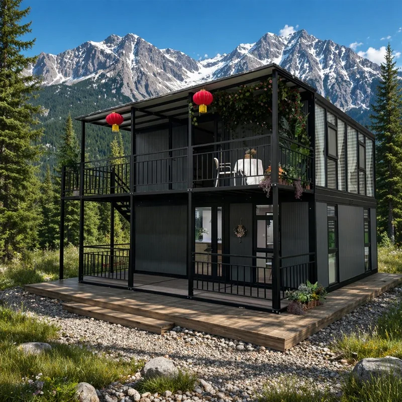 Local Standards 40Ft 20Ft Prefab Expandable Container House 1 2 3 4 Bedroom Luxury Shipping Modular Home Granny Flat
