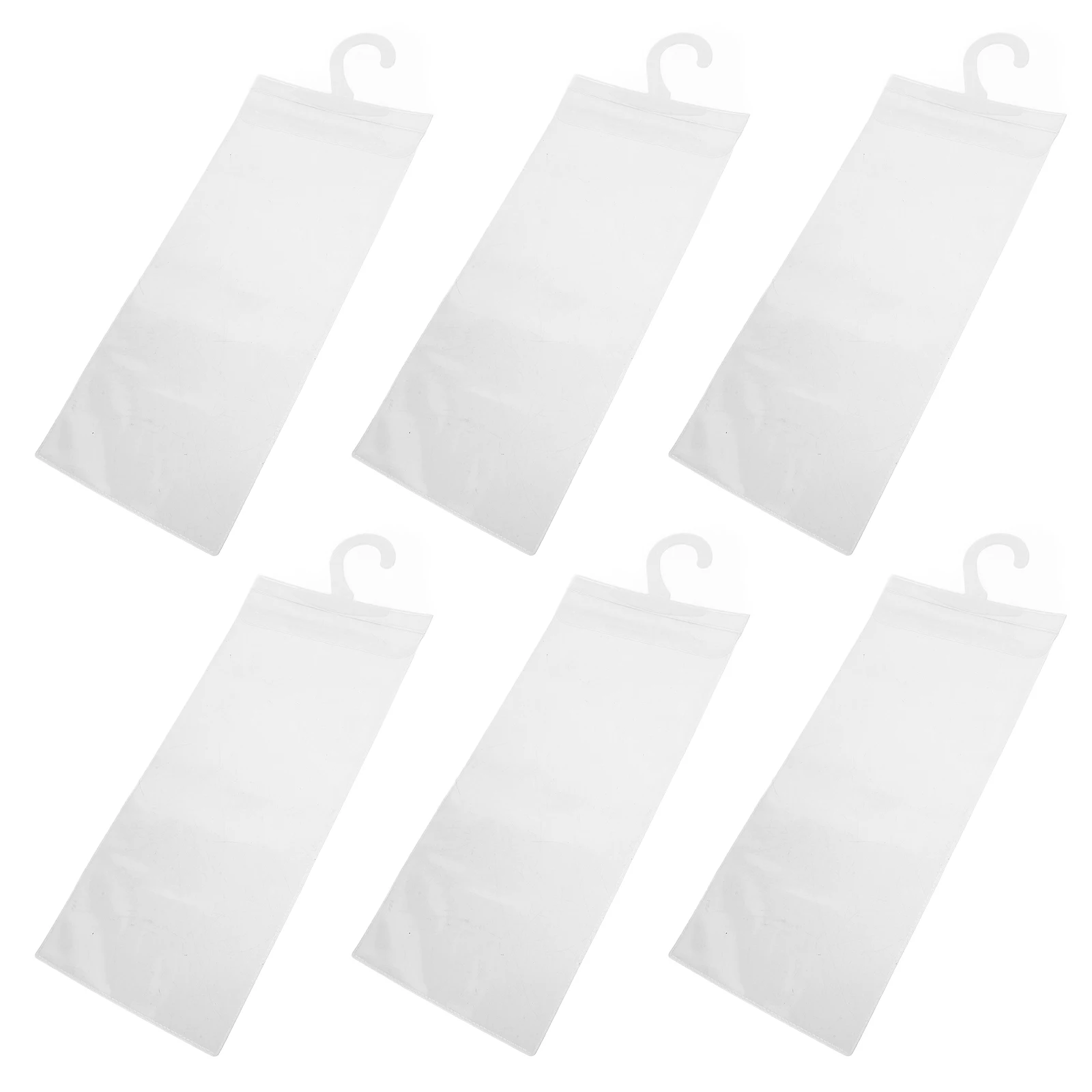 

6Pcs Car Disability Placard Hanger Transparent Sleeve Durable Material Large Capacity Easy to Hang and Transfer