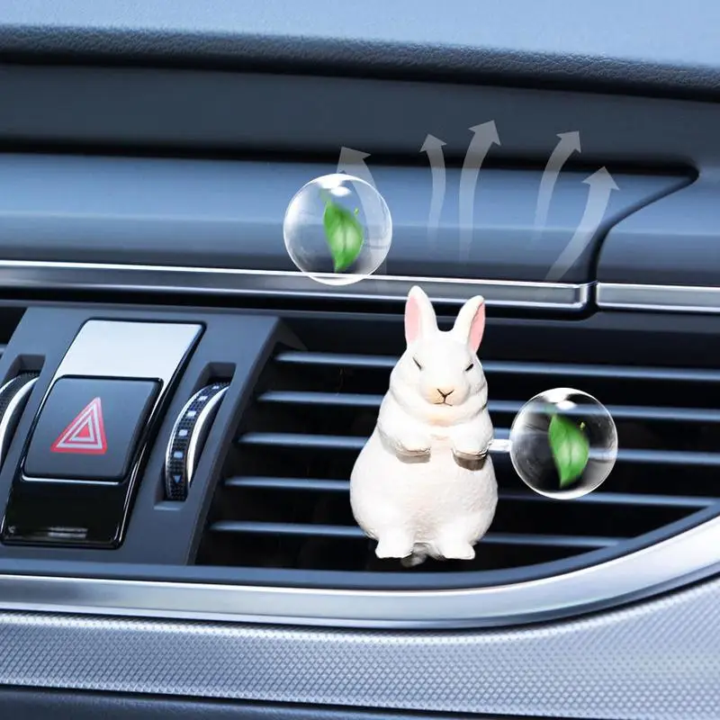 Animal Car Air Freshener Vent Clip Funny Corgi Car Air Vent Decoration Adorable Animal Design Car Fragrance Diffuser Vent Clip