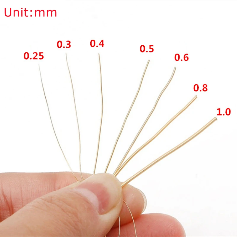 1Roll Silver Copper Wire for Bracelet Necklace Charm Beading