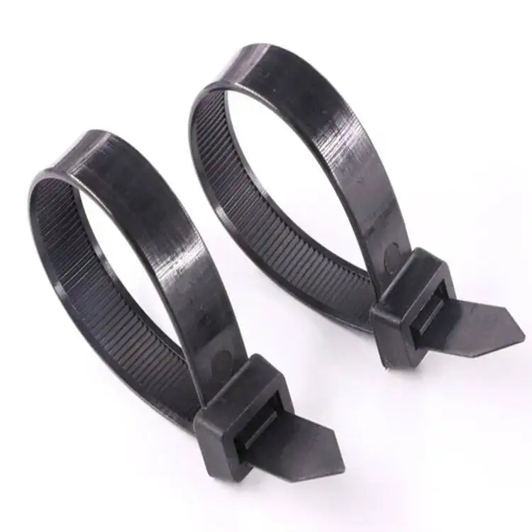 Plastic Nylon Tie Bring 15*200mm Wire Label Black Tie Width 15mm Fixed Big Size Wraps Network Cable Cord Wire 100pcs/lot
