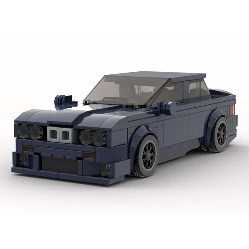 Speed Racing Car Model MOC Building Bricks E30 High-Performance Car Modular Technology Children Holiday Gifts Assemble Toys Suit