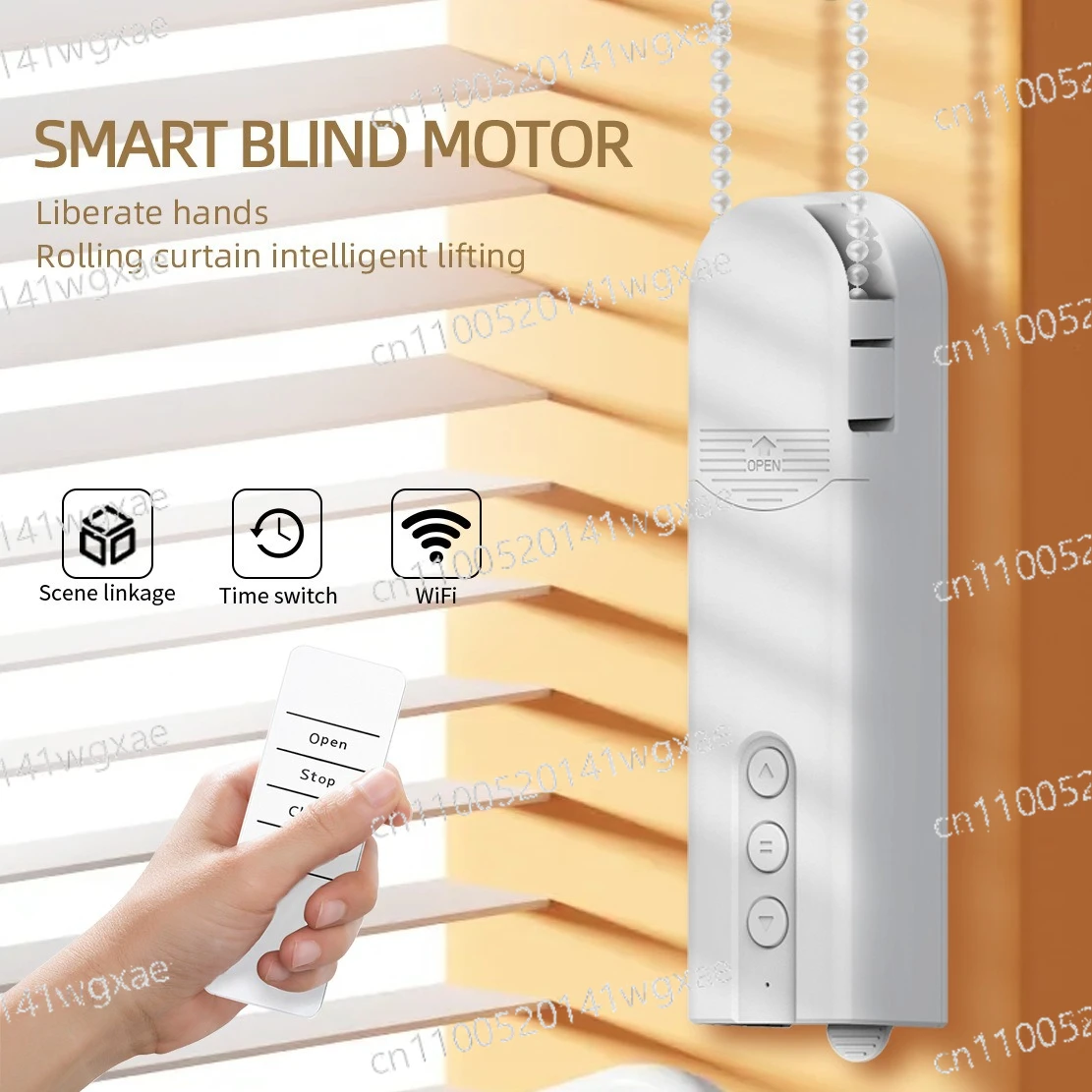 

Умный Bluetooth-мотор для штор, автоматический мотор для рулонных штор с дистанционным управлением