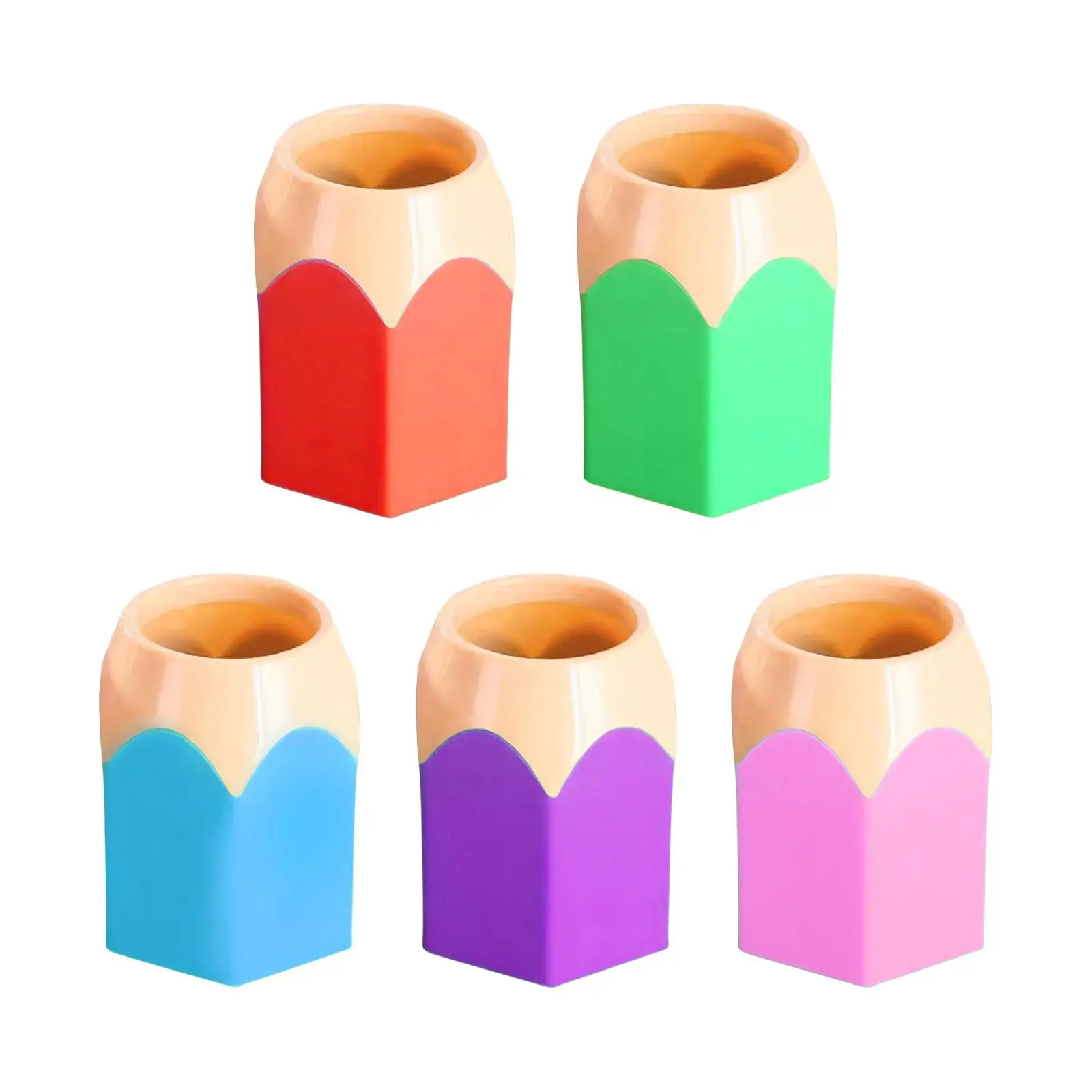 Desktop Organizer Paint Brushes Classroom Pen Container School Household Pen