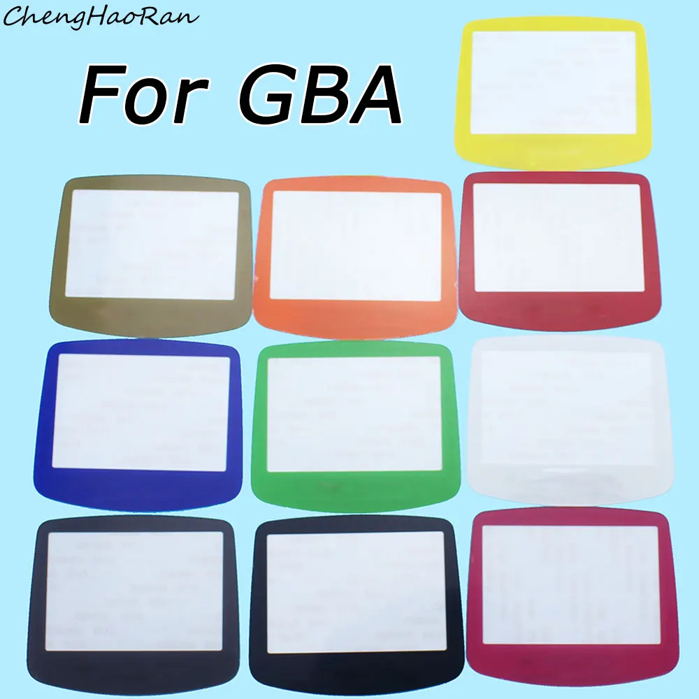 

1pcs Replacement For GBA Colorful Plastic Screen Mirror Display Panel Protector Lens Plastic Mirror For Gameboy Advance Con