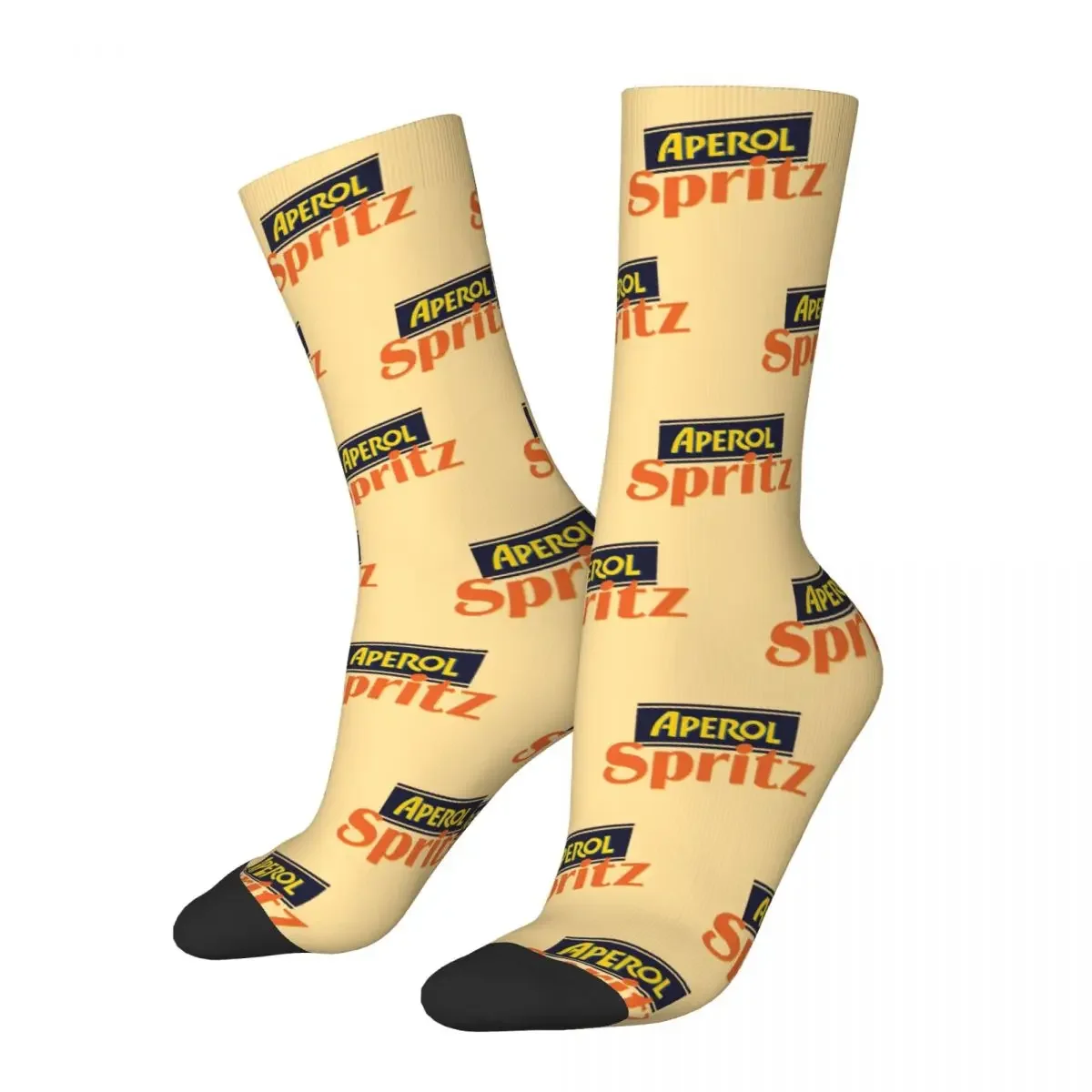 Aperol Spritz Socks Harajuku Super Soft Stockings All Season Long Socks Accessories for Man's Woman's Birthday Present