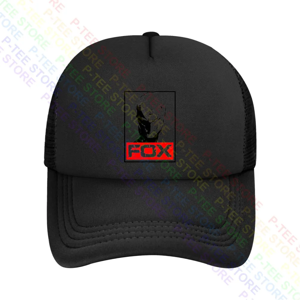 Metall ausrüstung solide graue Fuchs Videospiel Hound Baseball kappe Snapback Caps gestrickte Eimer Hut