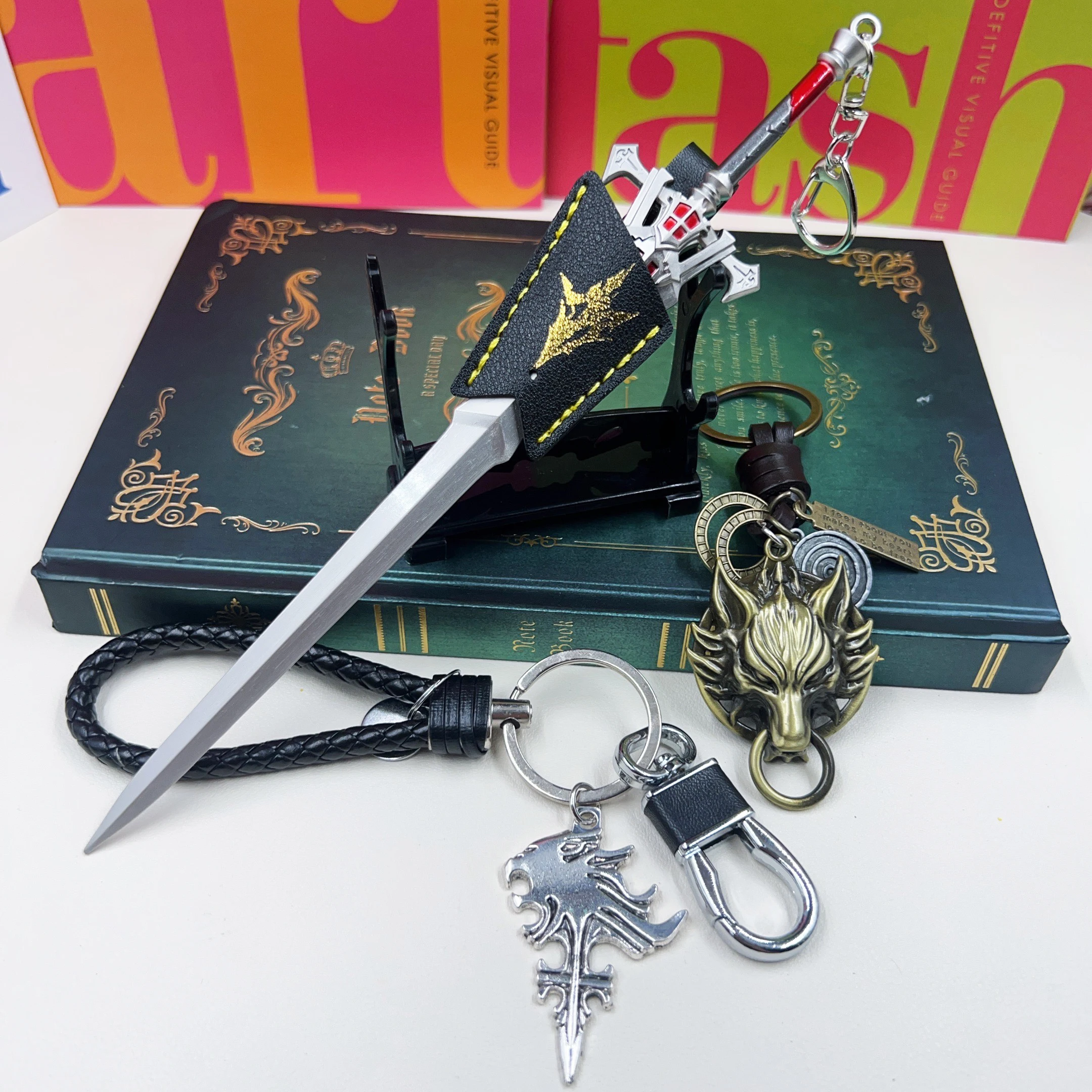

22cm Invictus Sword FF XVI Clive Rosfield Game Peripherals All Metal Sword Model 1:6 Equipment Home Decoration Toys