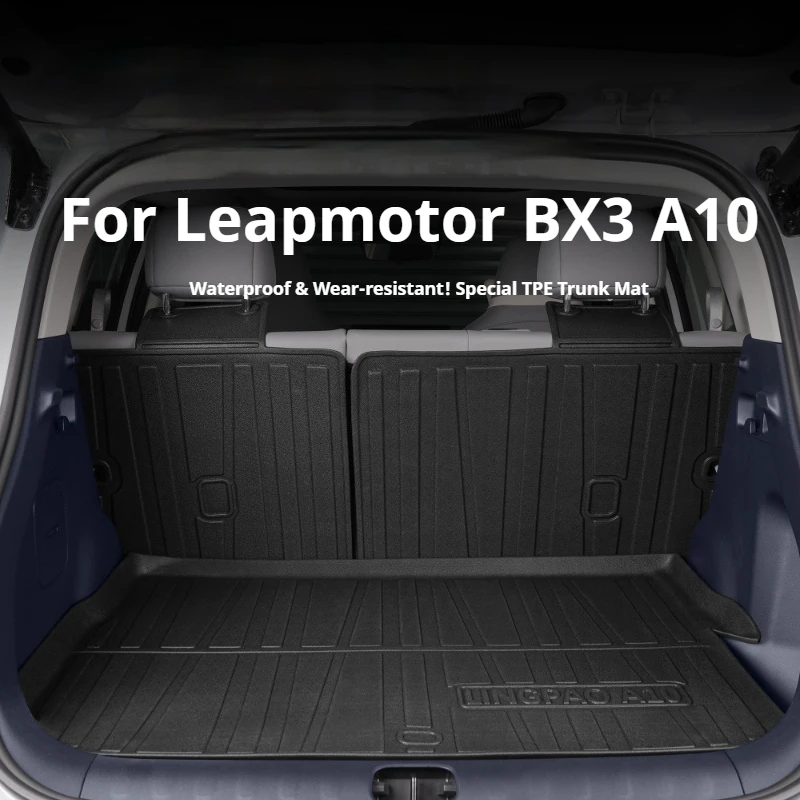 

Водонепроницаемый износостойкий защитный коврик в багажник для Leapmotor BX3 A10 2026, модифицированный для автомобиля