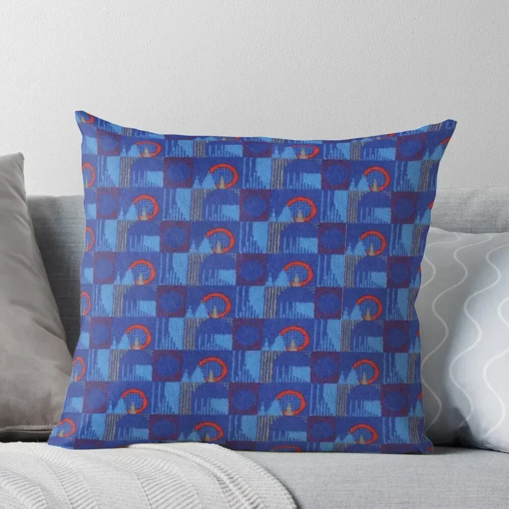 Central, Victoria, Jubilee and Northern Line - LONDON UNDERGROUND seat cover moquette Throw Pillow Pillow Cover pillow