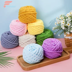 Fenrry100g Şönil Örgü Ipliği Yumuşak Buz Şerit Hattı Pamuk Ipliği Diy Yün Iplik El Yapımı Örgü Battaniye Eşarp Kalın Iplik