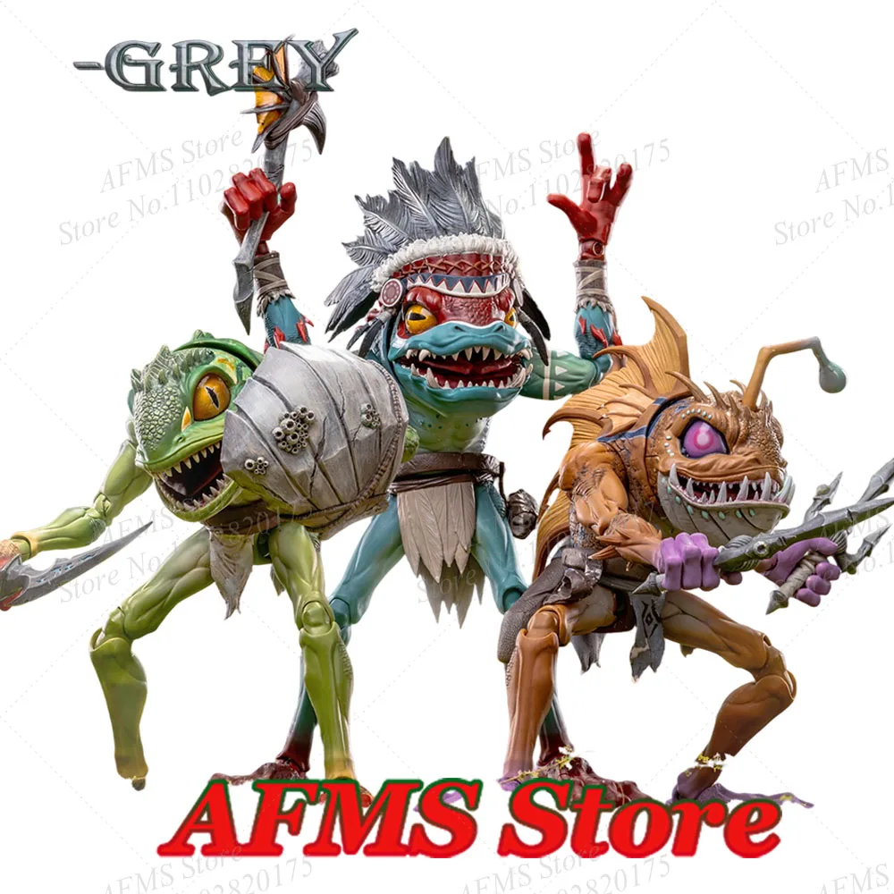 

Mithril Studio 1/10 Scale Collectible Figure Abyssal Archer Wave Chief Bladewave Defender Action Figure Fishman Model Dolls