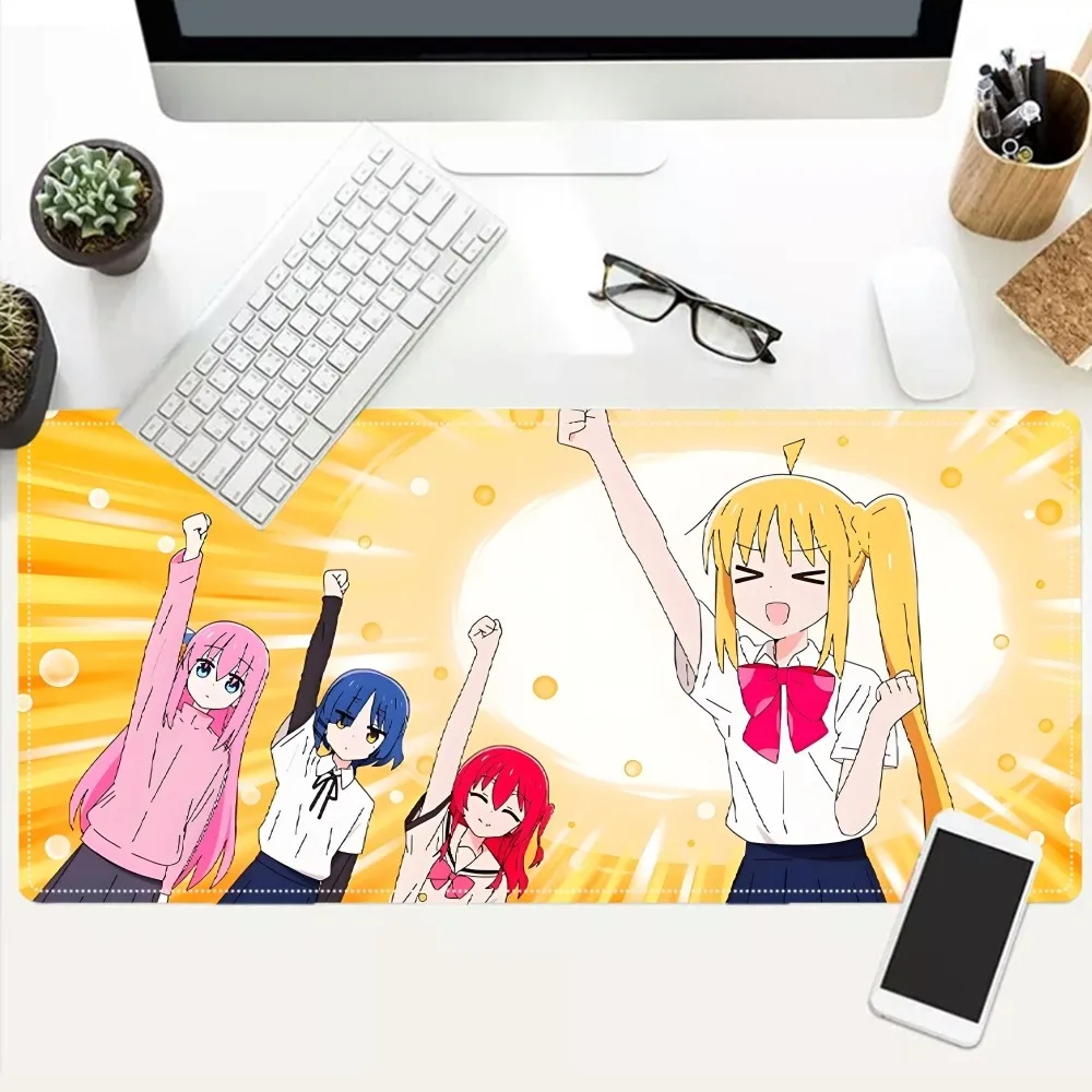Anime B-Bocci The R-Rock! SexyGirl Mousepad Laptop Gaming Accessories Mousepad Large Desk Mat Computer Gamer Keyboard Rug Carpet