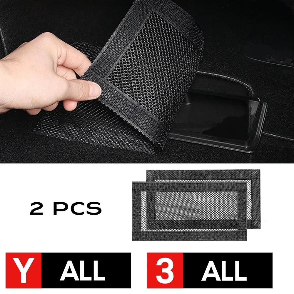 ل تسلا نموذج Y إطلاق 2025-2020 نموذج 3 هايلاند 2024-2017 منفذ الهواء تحت المقعد الغطاء الواقي 1 زوج تنفيس مرشح شبكي