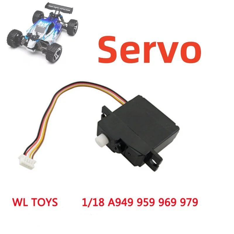 Serwo do WLtoys A949 A959 A969 A979 K929 17G Serwo układu kierowniczego 1/18 RC Samochód zdalnie sterowany Pojazd terenowy