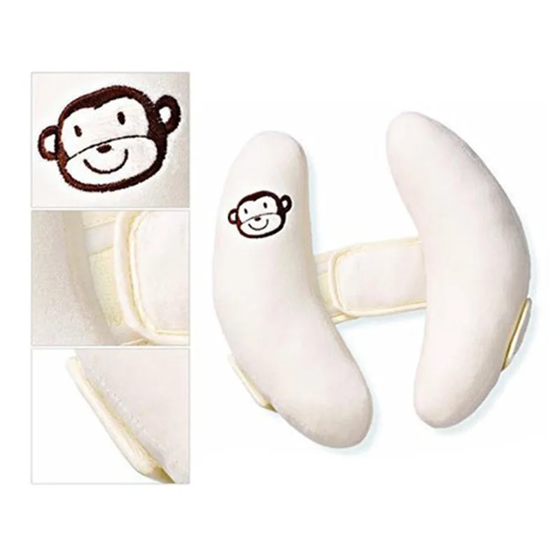 Infant Stroller Neck Pillow Banana Car Seat Head Protector Pillow, Baby Stroller Sleeping Neck Support Pillow