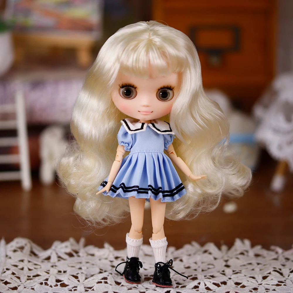 DBS 20cm medium cloth doll dress, suitable for 20cm medium cloth dolls to wear medium cloth clothes, new style