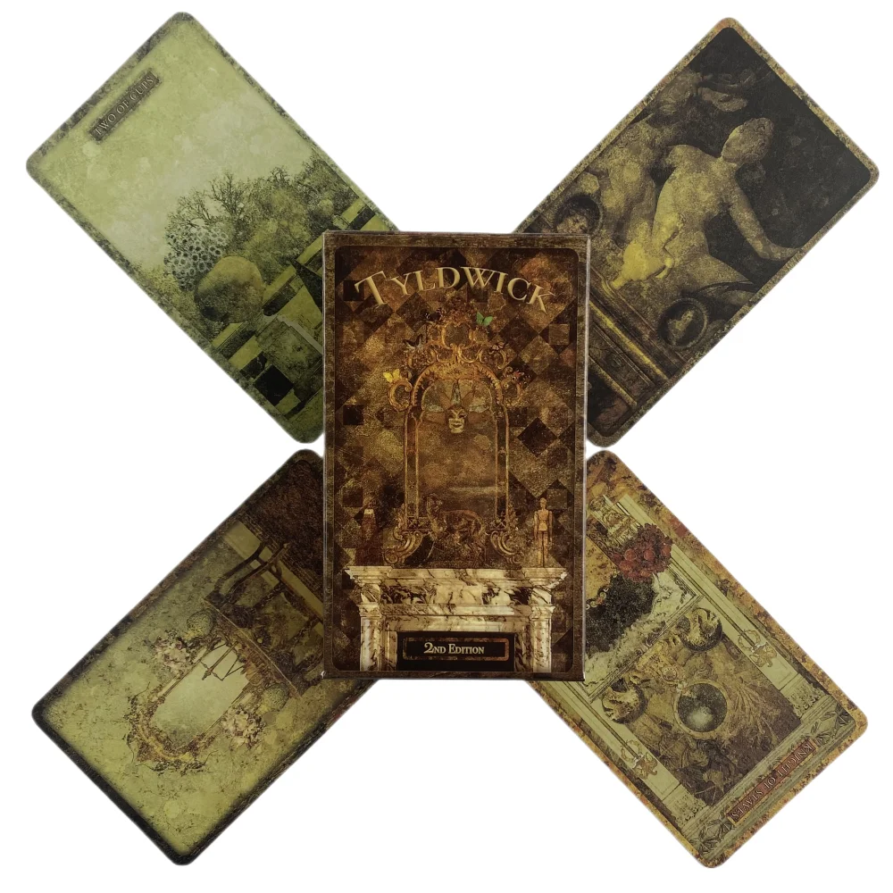 Tyldwick Tarot Cards A 78 Deck Oracle English Visions Divination Edition Borad Playing Games