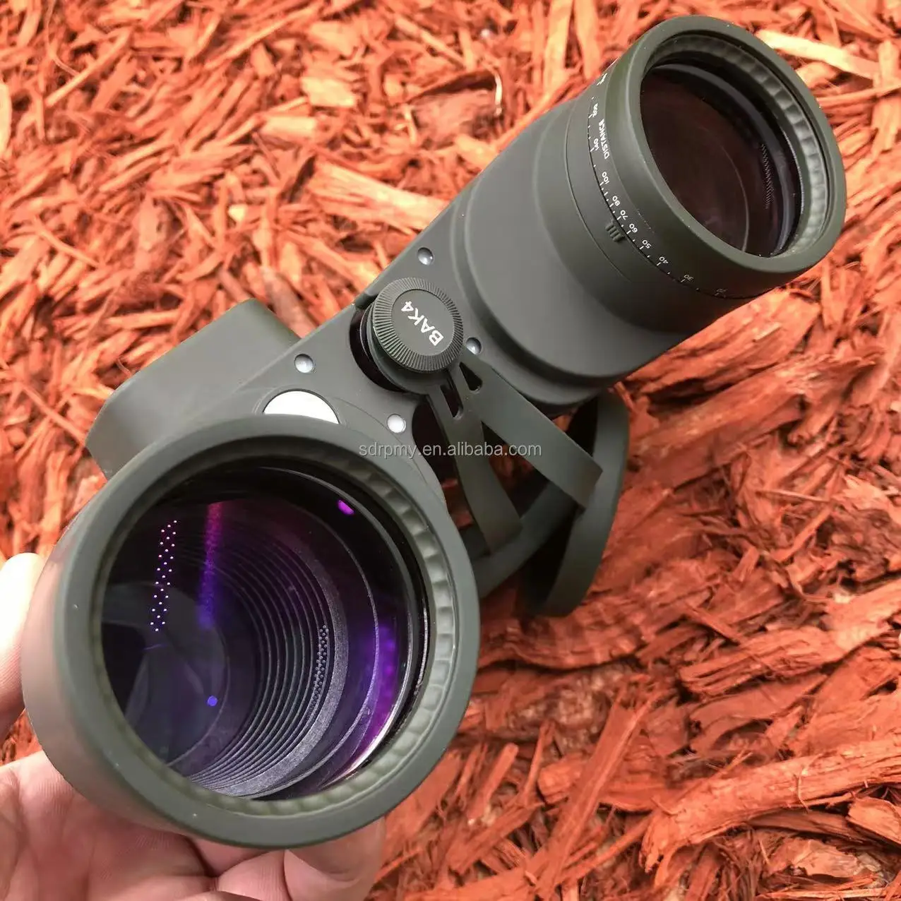 Telescopio de barco náutico de alta calidad (brújula y alcance): para observación de aves táctica al aire libre, conciertos de senderismo