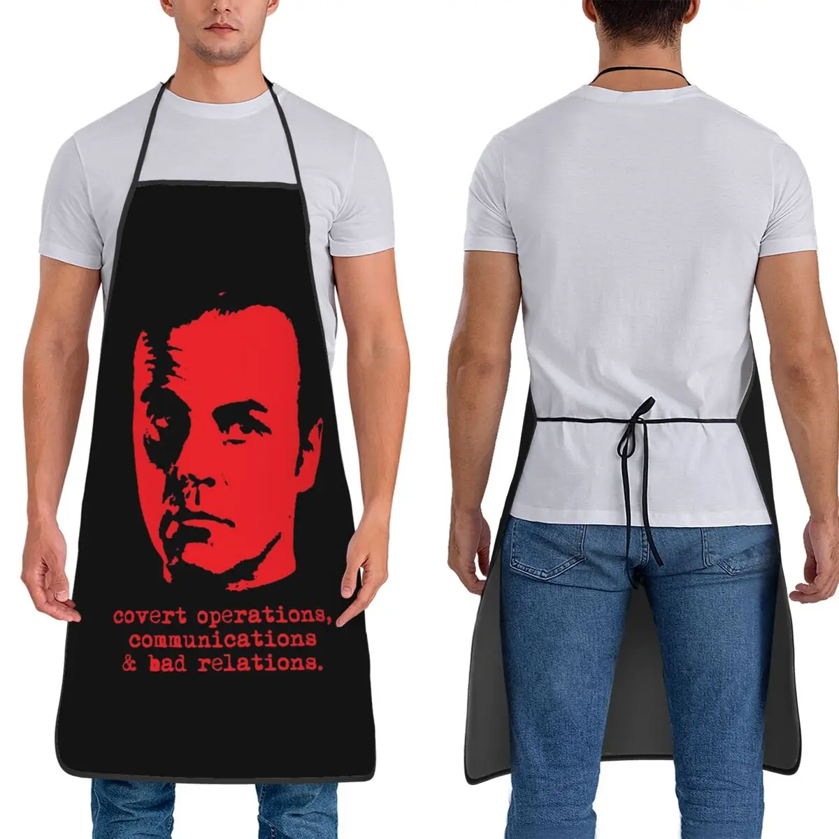 

Фартук для ветчины Тайлера, шеф-повара, приготовления пищи, выпечки, нагрудник без рукавов, кухонный фартук для чистки для женщин и мужчин, живопись