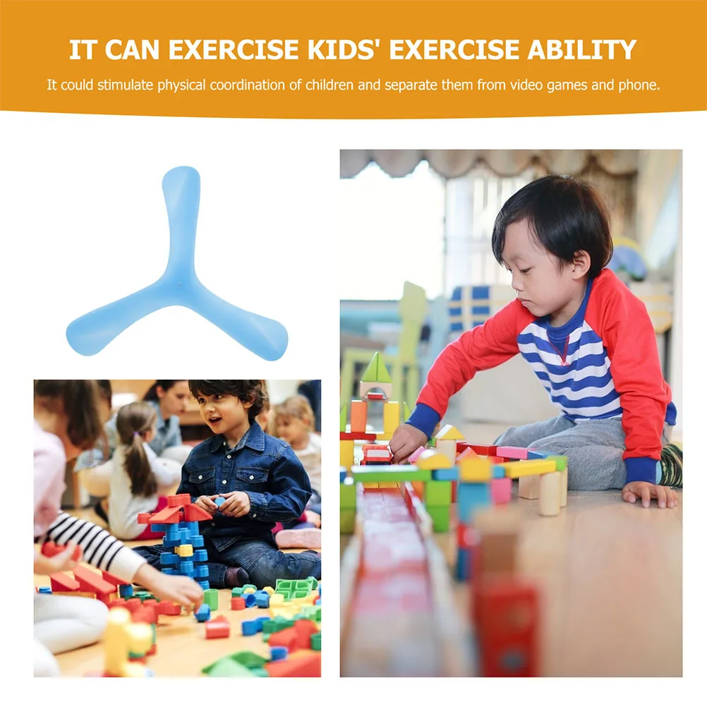 

4 шт., ночные светящиеся бумеранги, светящиеся trefoil, забавные интерактивные детские игрушки для отдыха, яркие цвета, портативные упражнения