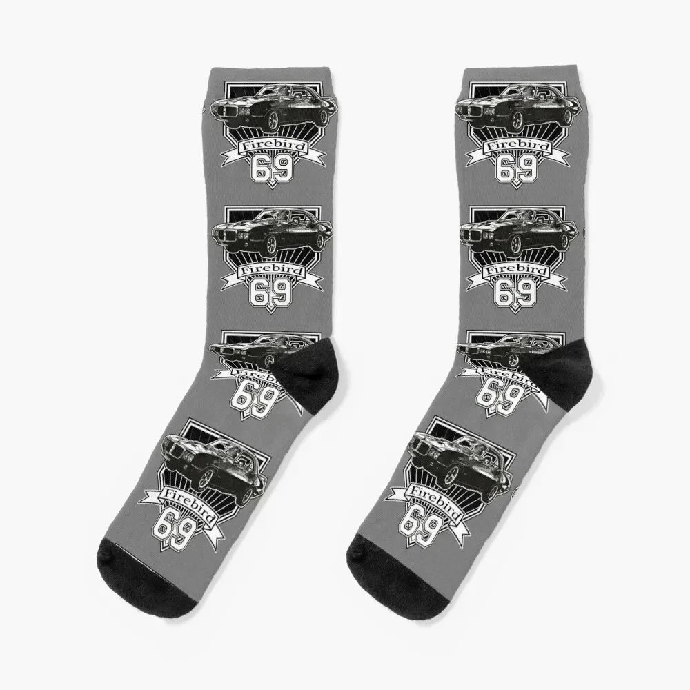 

1969 Firebird Socks man Men's anti-slip Heating sock Designer Man Socks Women's