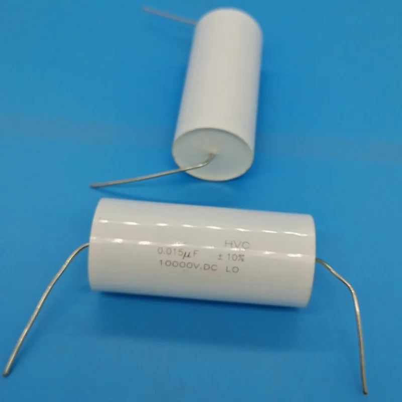 1PCS high voltage, inductive, polarity-free film capacitor 0.015UF 153 10KV 10000V 26X60MM