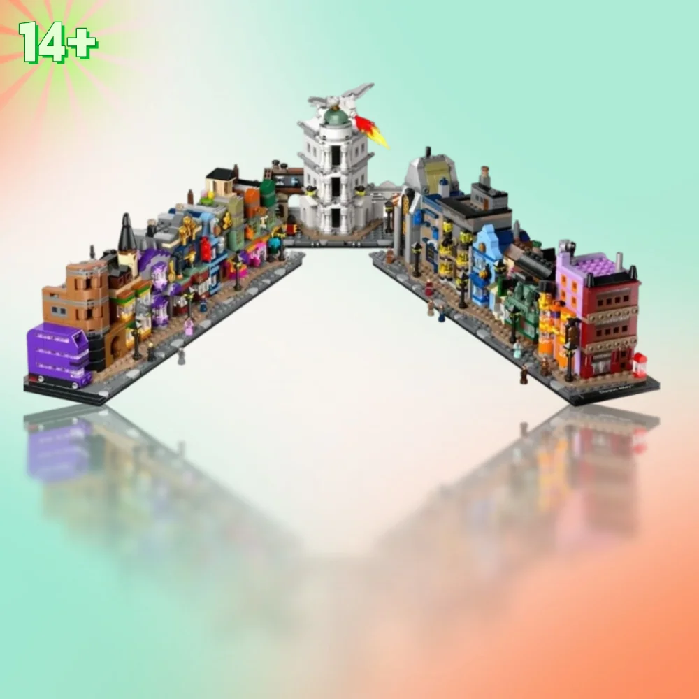 2750 قطعة تناسب 76444 زقاق رائع اللبنات متجر العمارة الطوب للأصدقاء ديكور عرض الشارع هدايا عيد الميلاد عيد الميلاد