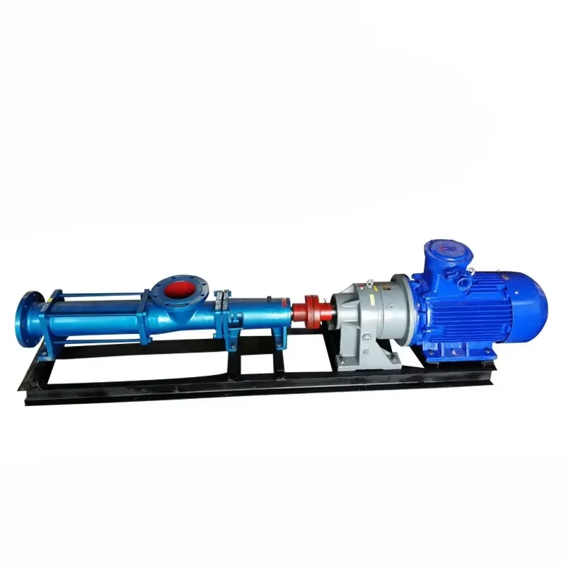 مضخة نقل زيت الوقود الثقيلة 3G عالية الجودة من الفولاذ المقاوم للصدأ مضخة تجويف تقدمية بثلاثة مضخة لولبية