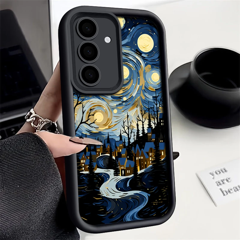 

Unique Van Gogh Phone Case For Samsung Galaxy Note 20 S23 S22 S25 S24 S23 S21 Ultra FE Plus A55 A36 A56 A54 A53 5G Durable Cover