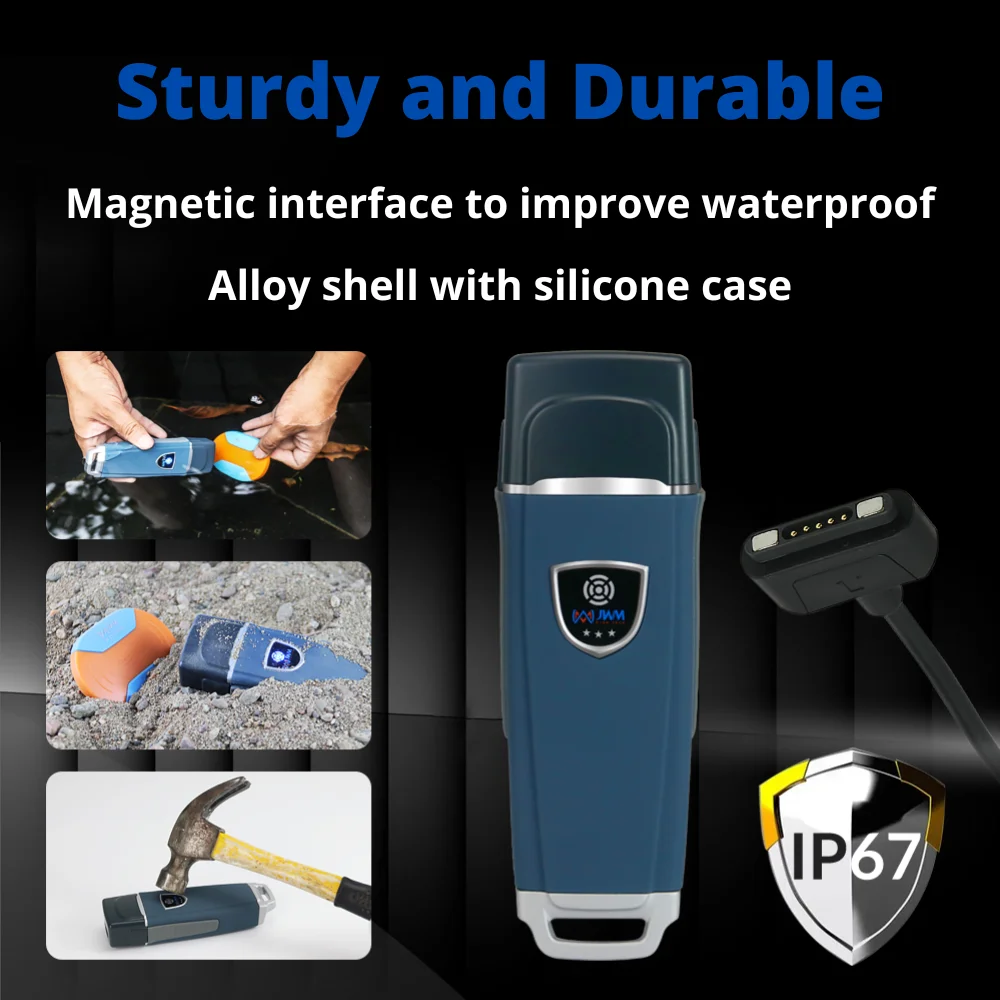 JWM IP67 Security Patrol RFID Guard Tour With Real-time Monitoring Rechargeable Battery Weatherproof & Water-Resistant Design