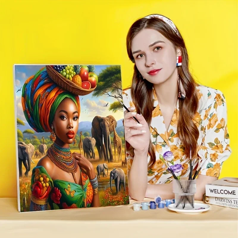 Professional Art Use A Digital Painting Kit (Requires Personal Effort And Patience to Complete), Featuring a 40.64X50.8 cm Desig