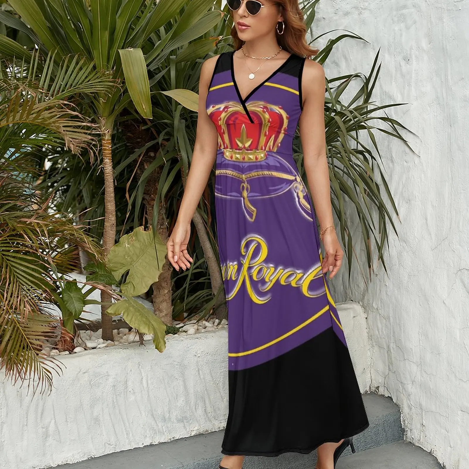 Crown Royal Essential Logo Essential Sleeveless Dress evening dress women dress women summer 2023 dresses for women 2023