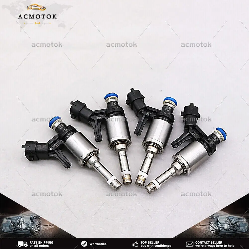 4X New 7528351 Fuel Injectors For 2007-2009 Mini Cooper S 1.6L Turbocharged