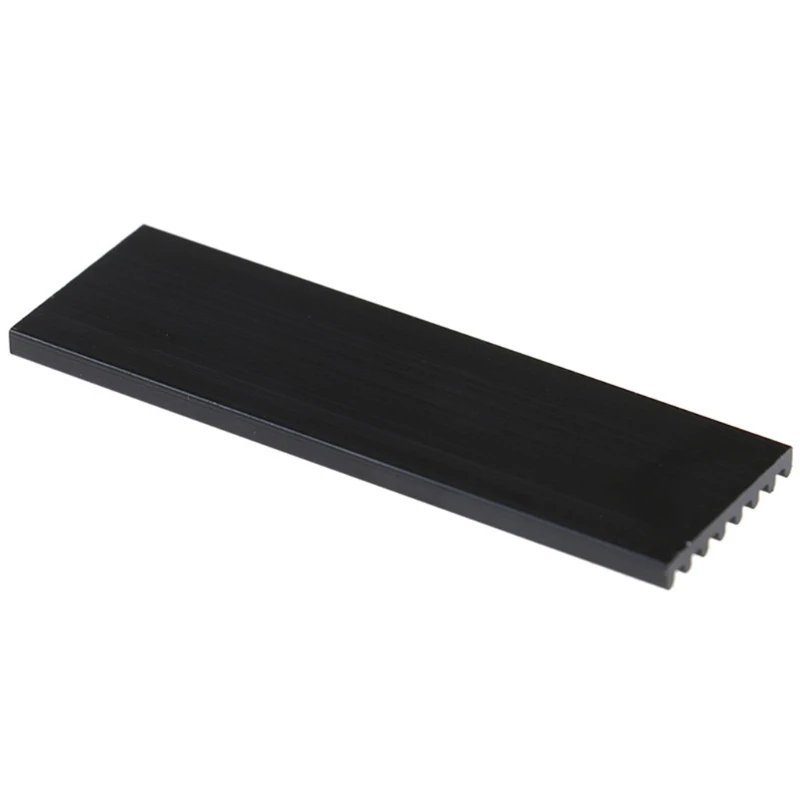 1 Set Aluminum M.2 Hard Disk Heatsink Heat Dissipation Radiator Cooling Silicon Thermal Pad Cooler for NVME 2280 PCIE