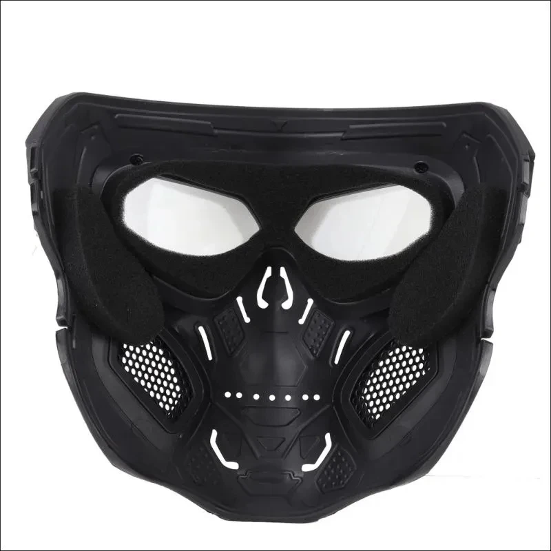 Cycling Colored Goggle  Windproof Full Face Mask  Skull Skeleton Mask  Paintball Game Tactical  Protection Helmet Mask