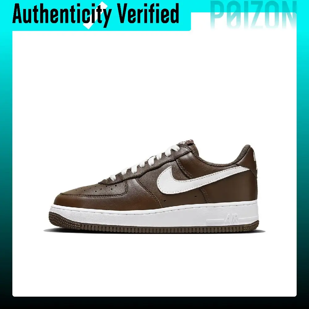 Nike Air Force 1 Skate Shoes Unisex Low-top Brown FD7039-200