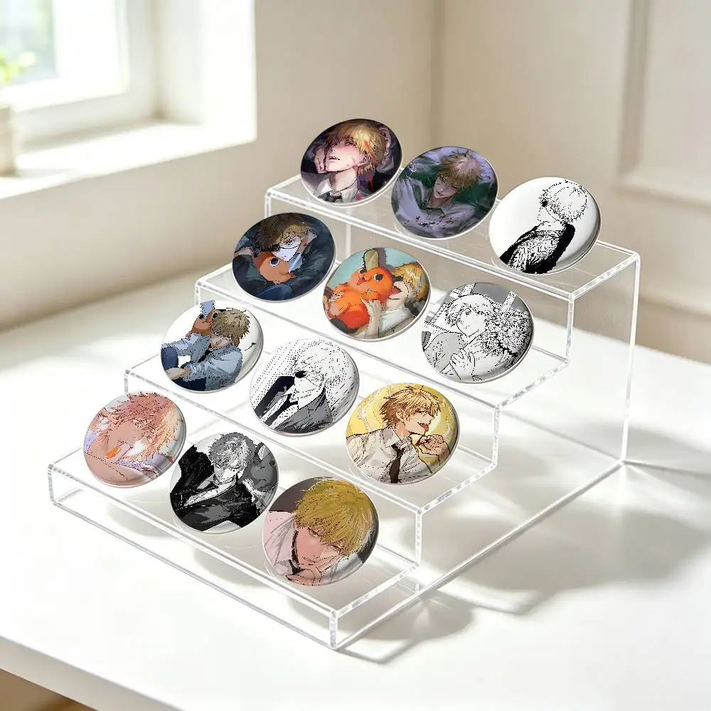 D-Denji Badge Pins For Friend, Backpack, Clothing, Collectible Accessories, Jewelry Gift