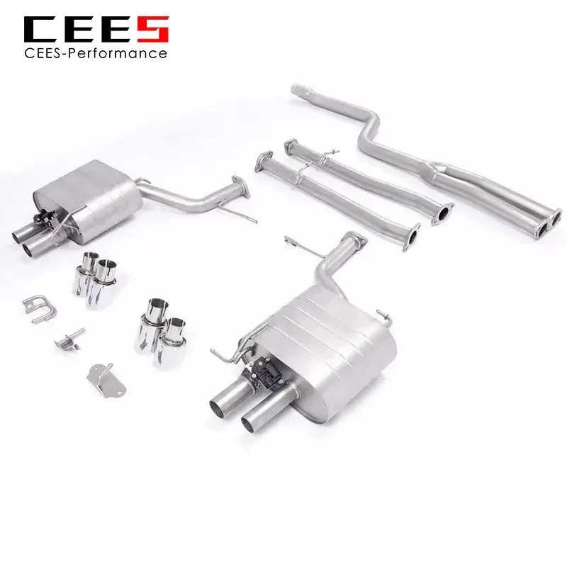 CEES Catback Exhaust for BMW 520/525/528 F10/F18 2.0T N20 2010-2017 Stainless Steel Exhaust Pipe Exhaust Valve Control